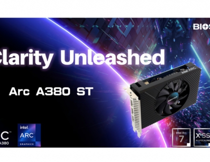 BIOSTAR UNVEILS THE ALL-NEW INTEL ARC A380 ST GRAPHICS CARD