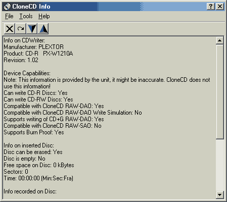 Elby CloneCD CD-R Software - Printer Friendly version