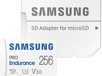 Samsung 256GB MicroSD Pro Endurance