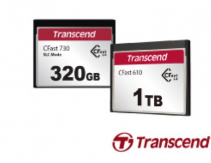 Transcend Launches New Cutting-Edge CFast Memory Solutions for Improved Data Integrity & Longevity