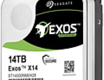 Seagate Demonstrates New Helium-based, 14TB Exos X14 Hard Drive at OCP Summit 2018