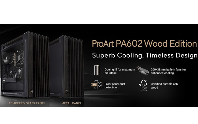 ASUS Introduces ProArt PA602 Wood Edition Chassis