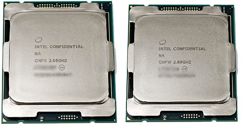 Intel Core i9-7980XE and Core i9-7960X benchmarks - Printer Friendly version