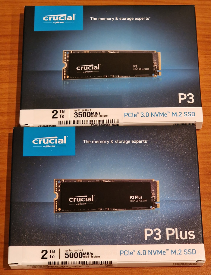 SSD Crucial P3 Plus (FR)