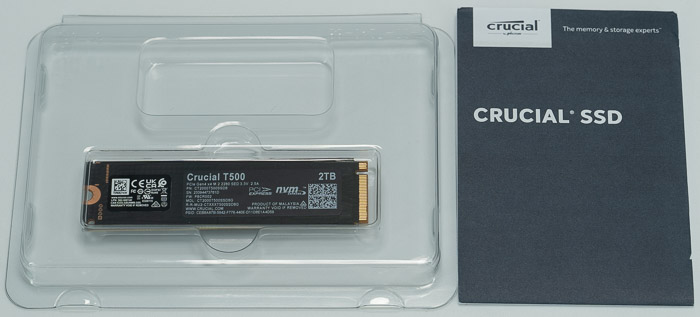 Crucial T500 (w/ Heatsink) 2 TB Specs