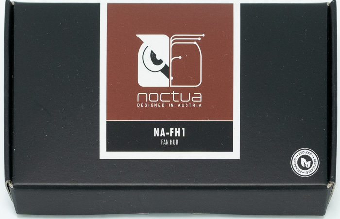 Noctua NA-FH1, 8 Channel Fan Hub for up to Eight 12V or 5V Based 4-pin PWM  or 3-pin Fans (Black) 