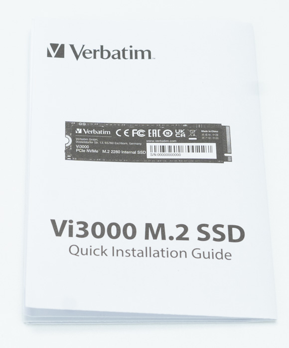NVME Verbatim SSD 2TB Vi3000
