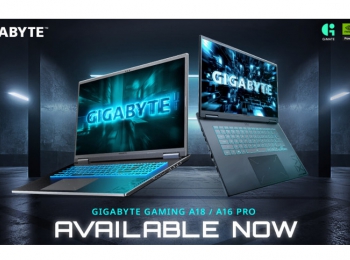 GIGABYTE Announces Availability of GAMING A16 PRO and GAMING A18 Laptops