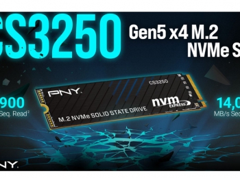 PNY Unveils CS3250 M.2 NVMe PCIe Gen5 x4 SSD