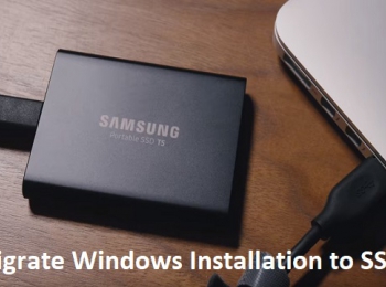 Migrate Windows Installation to SSD