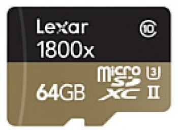 Lexar Professional 1800x microSDXC 64GB UHS-II review