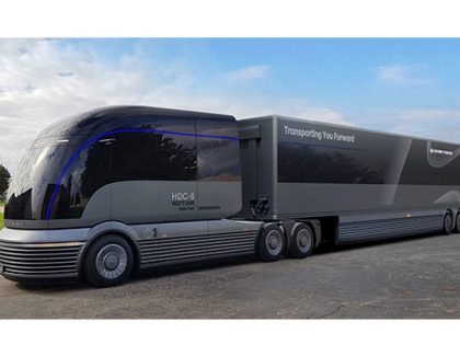Hyundai Debuts the HDC-6 NEPTUNE Concept, a Hydrogen-powered Class 8 Truck at NACV Show