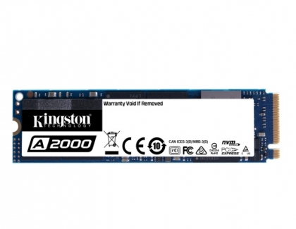 Kingston Introduces the Entry-level A2000 NVMe PCIe SSD