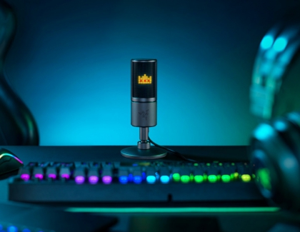 Razer Seiren Emote Microphone Features Interactive Emoticons for Streamers