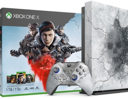 Gears 5 Limited Edition Xbox One X Console and Accessories Available For Pre-order