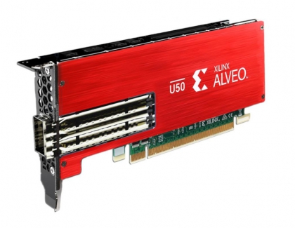 Xilinx Debuts Alveo U50 Accelerator To Boost Data Center Compute, Network, And  Storage