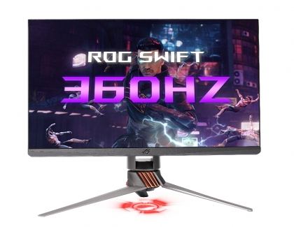 ASUS Republic of Gamers Announces the ROG Swift 360Hz Gaming Monitor with NVIDIA G-SYNC Technolog