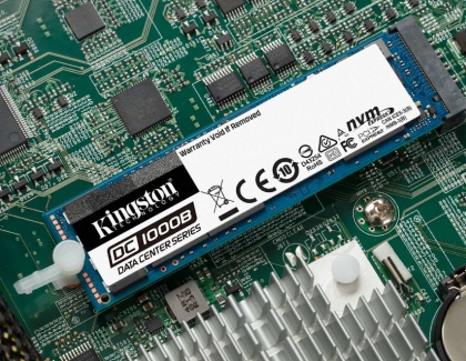 Kingston Releases the DC1000B NVMe SSD For Data Centers 