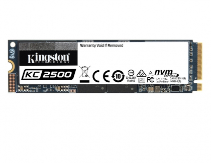 Kingston Releases New KC2500 NVMe PCIe SSD for High Performance Systems