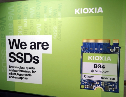 Kioxia's New SSD and Memory Cards Coming in April