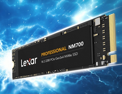 Lexar Announces New Professional NM700 M.2 2280 PCIe Gen3x4 NVMe SSD