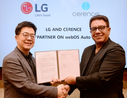 LG Enters MOU With Cerence to Develop Solutions Based on webOS Auto and Cerence ARK