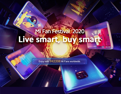 Xiaomi Mi Fan Festival 2020 Kicks Off With Many Deals