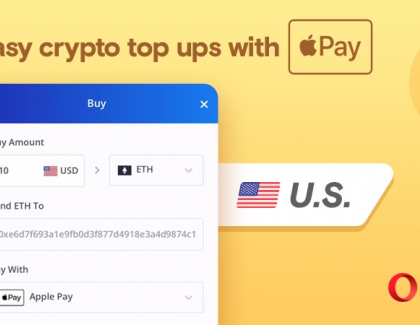 Opera Lets US Users Buy Crypto With Apple Pay or Debit Card