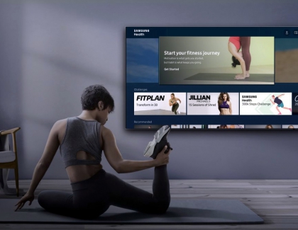 Samsung Health Now Available as an In-Home Fitness and Wellness Platform on 2020 Samsung Smart TVs