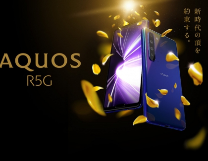 New Sharp AQUOS R5G Smartphone Supports 8K Video