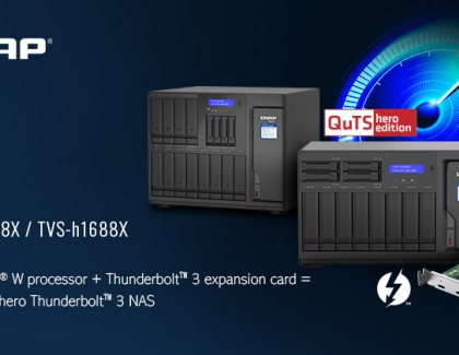 QNAP Releases TVS-h1288X/TVS-h1688X ZFS NAS