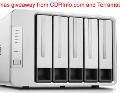 Xmas Giveaway from CDRInfo.com and Terramaster!