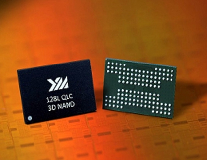 Chinese YMTC Introduces 128-Layer 1.33Tb QLC 3D NAND