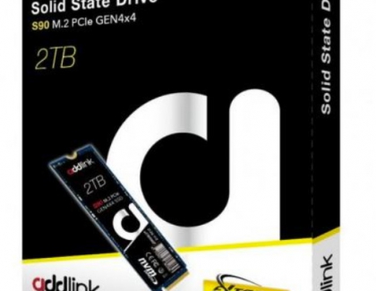 Addlink adds S90 series PCI-Express4.0 (x4) NVMe SSD