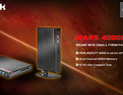 ASRock Announced The World's Thinnest AMD Mini PC – Mars 4000U Series