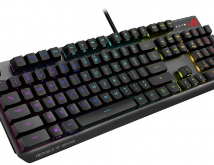 ASUS ROG Announces Strix Scope RX Keyboard