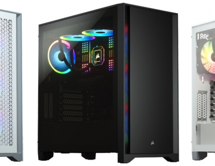 CORSAIR Launches 4000 Series of Mid-Tower Cases
