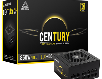 Montech releases new Century Line of 80Plus Gold PSUs