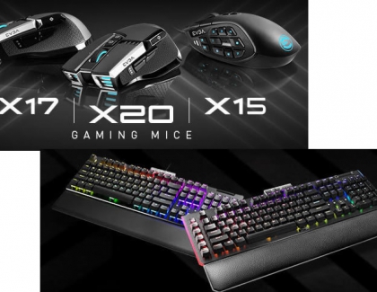 EVGA Announces EVGA Z20/Z15 Series Gaming Keyboards and X20/X17/X15 Mice