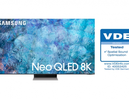 Samsung Neo QLED TVs Obtain ‘Spatial Sound Optimization’ Certification From VDE