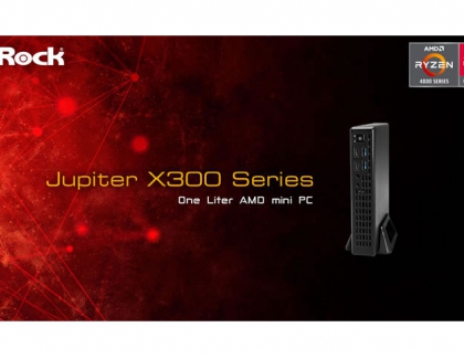 ASRock Launches 1L Jupiter X300 Mini PC
