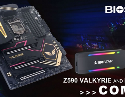 BIOSTAR SHOWCASES Z590 VALKYRIE MOTHERBOARD AND P500 1TB SSD COMBO