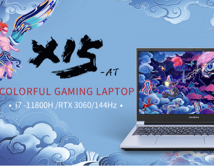 COLORFUL Launches X15-AT Gaming Laptop with GeForce RTX 3060 Graphics