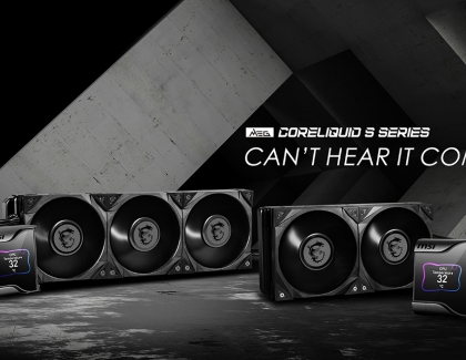 MSI Announces Its Next Silent Series: the MEG CORELIQUID S Series Liquid Coolers