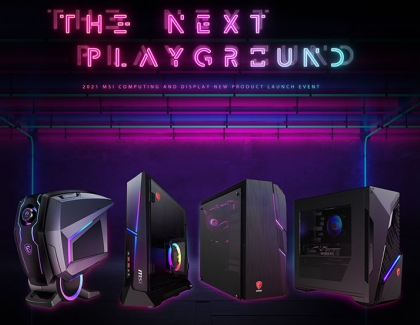 MSI Announces the Brand New 12th Gen Intel Alder Lake Gaming Desktops with DDR 5 memory