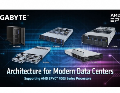GIGABYTE Releases 2nd Wave of Servers for AMD EPYC™ 7003 Series Processors