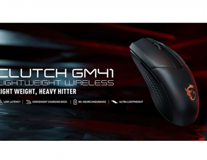 MSI launches its first lightweight wireless gaming mouse designed for FPS gamers