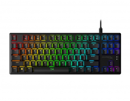 HyperX Adds Blue Mechanical Switches to Alloy Origins Core Gaming Keyboard Lineup