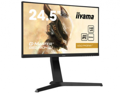 IIYAMA G-MASTER INTRODUCES THE ULTIMATE CHOICE FOR COMPETITIVE GAMERS - THE GB2590HSU-B1 GOLD PHOENIX