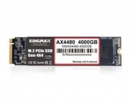 KINGMAX Releases AX4480 M/2 PCIE 4.0 SSD up-to 4TB